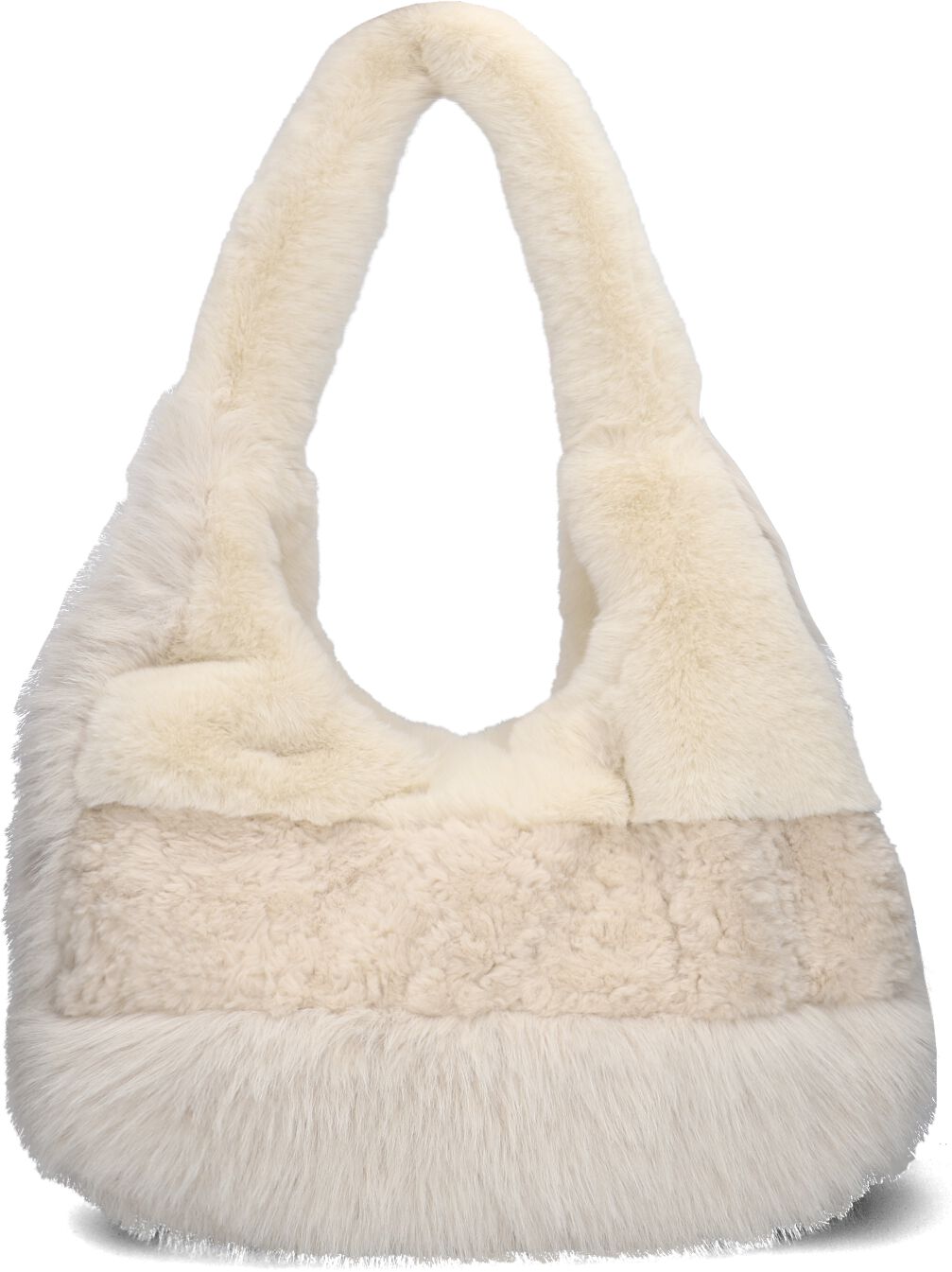 Unisa Schoudertas
Dames Zlara, Materiaal: Faux Fur, Kleur: Wit afbeelding 1