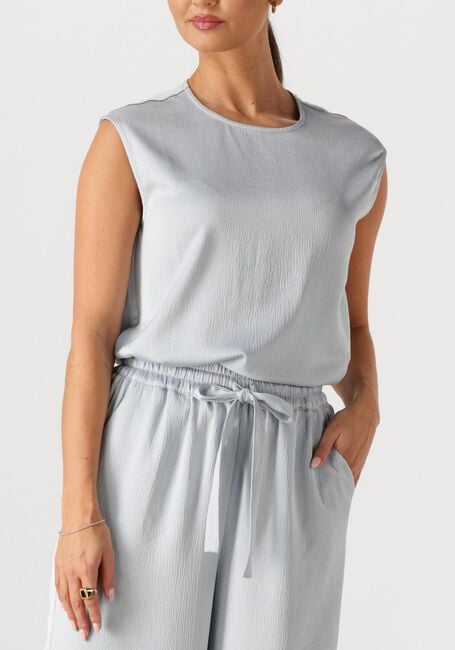 Lichtblauwe AMAYA AMSTERDAM Top FLEUR - large