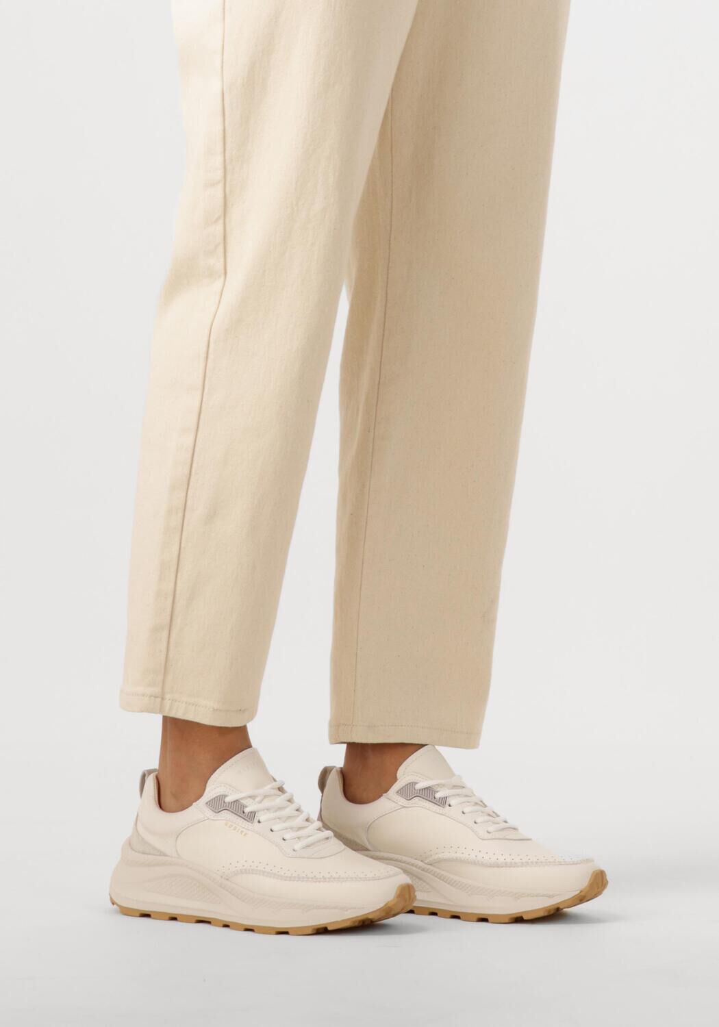 Witte NUBIKK Lage sneakers OBERON REESE - large