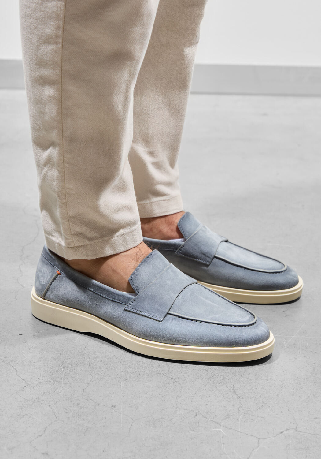 Groene SANTONI Instappers REVOLVE - medium