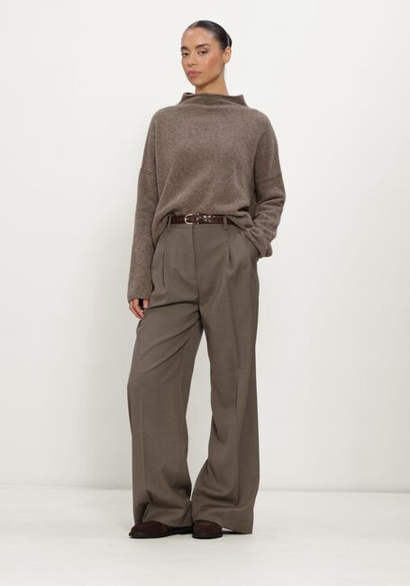Taupe FILIPPA K Trui MIKA YAK FUNNELNECK SWEATER - large