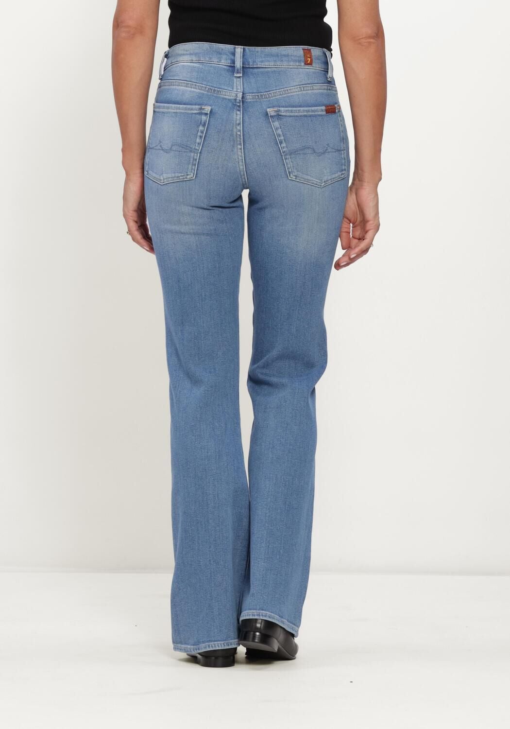 Blauwe 7 FOR ALL MANKIND Jeans THE LEGGY BOOTCUT COASTLINE - large