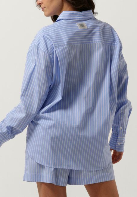 Lichtblauwe SECOND FEMALE Blouses AMALE SHIRT - large
