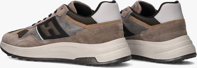 Taupe HOGAN Sneakers MESH COMBI RUNNER Taupe HOGAN Sneakers MESH COMBI RUNNER - large