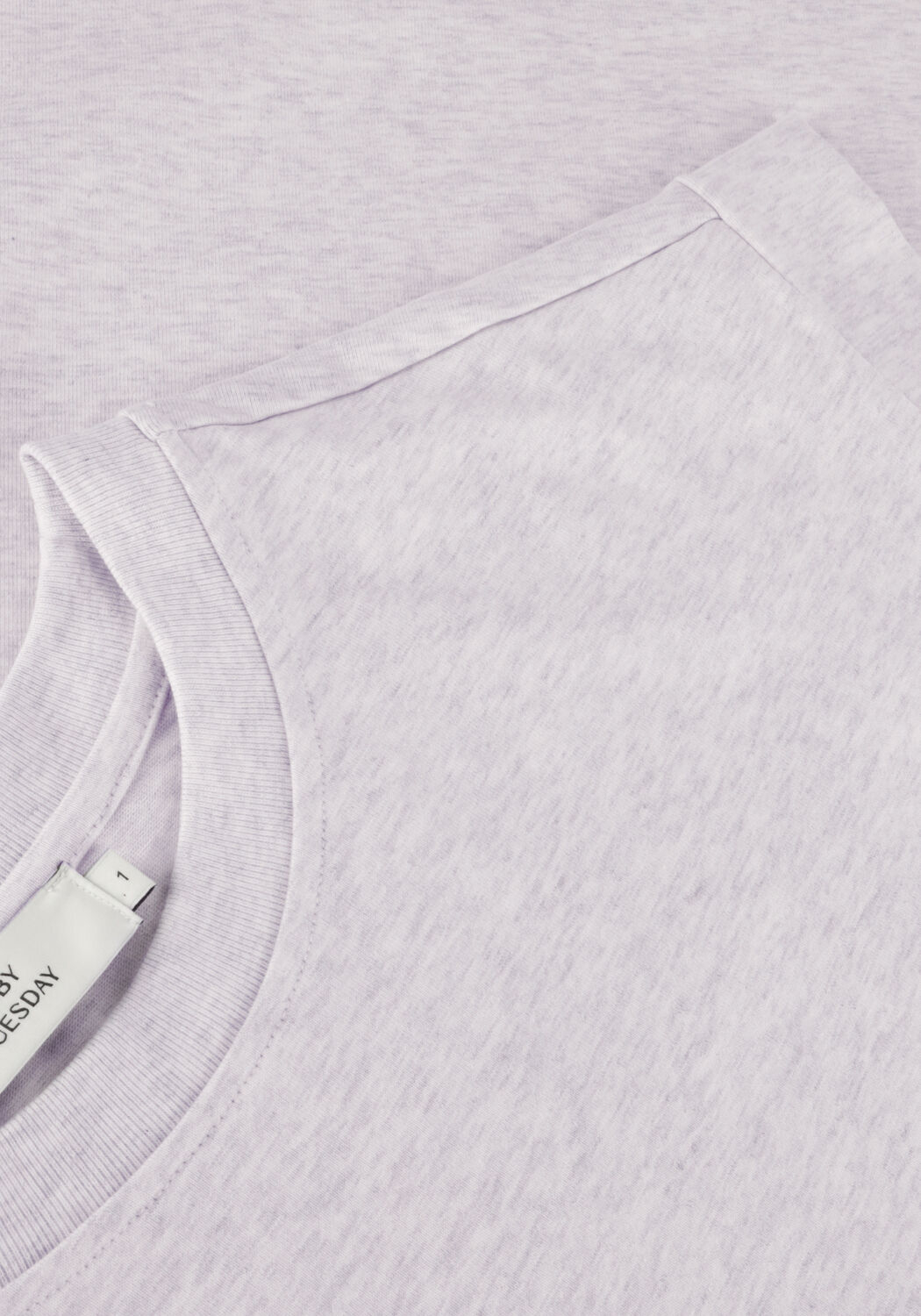 Gebroken wit RUBY TUESDAY Top CELIA ROUND NECK HEAVY TEE - large