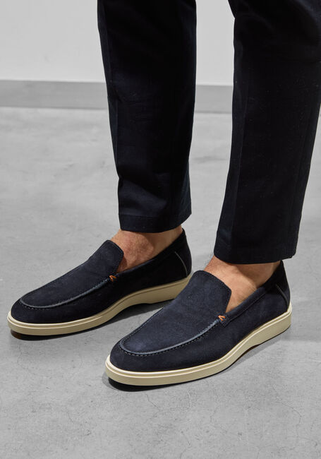 Blauwe SANTONI Instappers BOTANIST Blauwe SANTONI Instappers BOTANIST - large