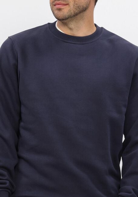 Donkerblauwe LES DEUX Sweater BEN ARTIST SWEATSHIRT - large