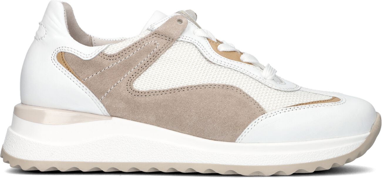 Gabor Lage Sneakers Dames 595, Maat: 37, Materiaal: Leer, Kleur: Wit