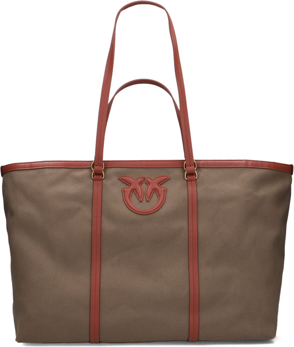 Pinko Shopper
Dames Miranda Shopper Extra, Materiaal: Textiel, Kleur: Bruin afbeelding 1