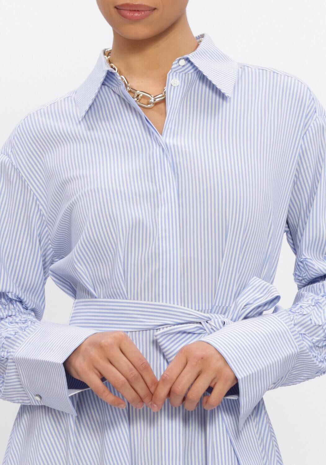 Blauwe MARC CAIN COLLECTION Jurken AC 21.31 W59 - large