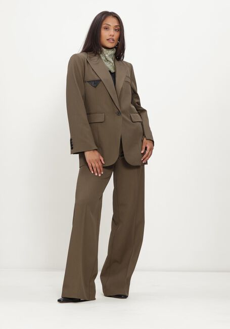 Donkergroene HAUTE L'AMITI&Eacute; Blazer PREMIERE HOOK BLAZER - large