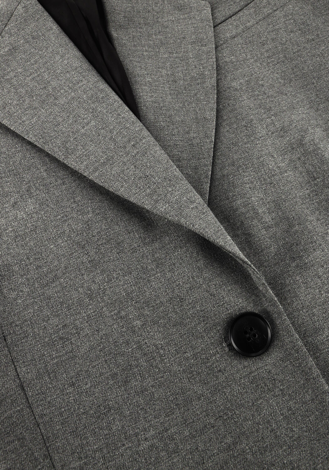 Donkergrijze GESTUZ Blazer GZPAULA MELANGE OZ BLAZER - large