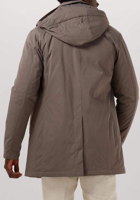 Bruine PROFUOMO Parka's OUTERW RAINC MGNT LNG - large