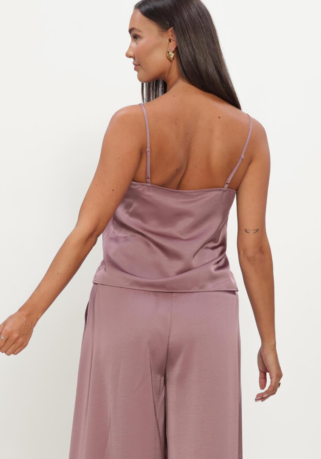 Paarse DANTE6 Tops & T-shirts LIGNE LACE CAMISOLE TOP - large