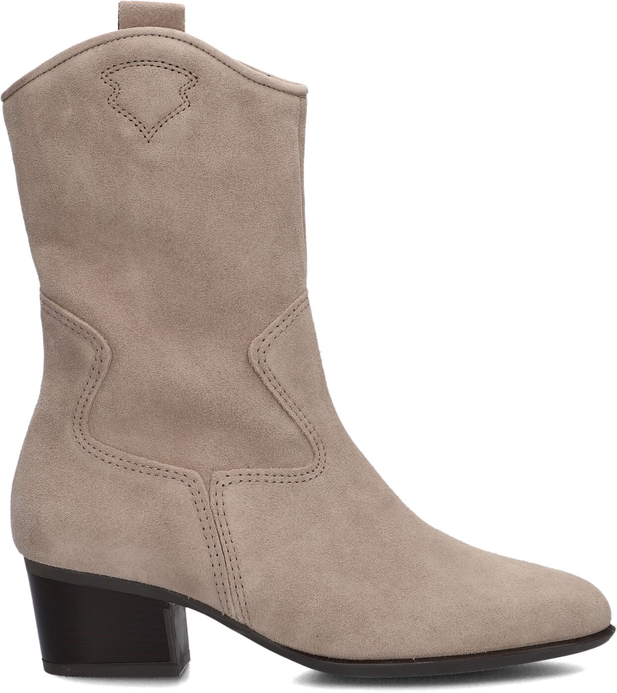 Gabor Enkellaarsjes
Dames 681.2, Maat: 37, Materiaal: Suède, Kleur: Beige