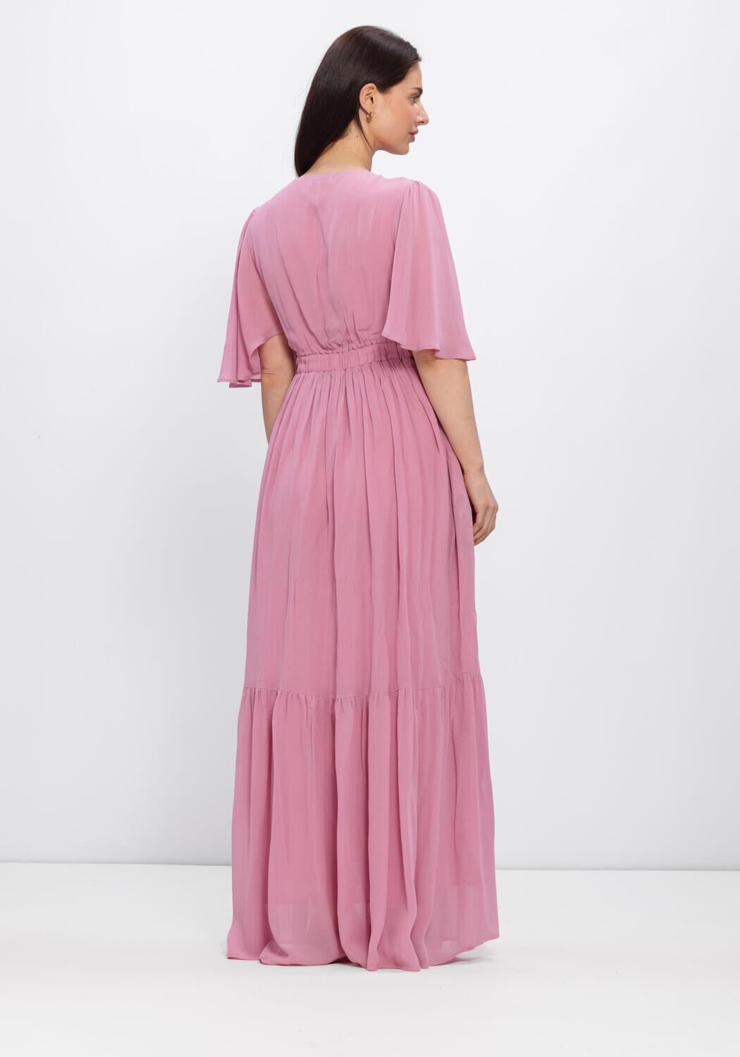 Roze LINA LOCCHI Maxi jurk LL-ALLESIA - large