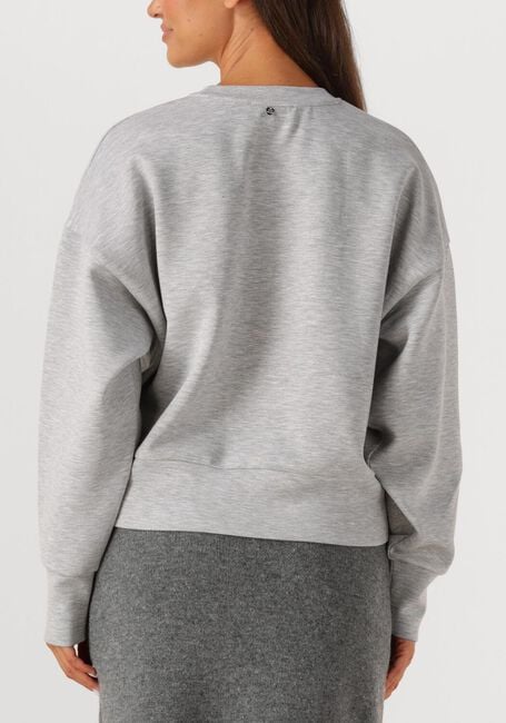 Lichtgrijze MOS MOSH Sweater MMRENZI O-LS SWEATSHIRT - large