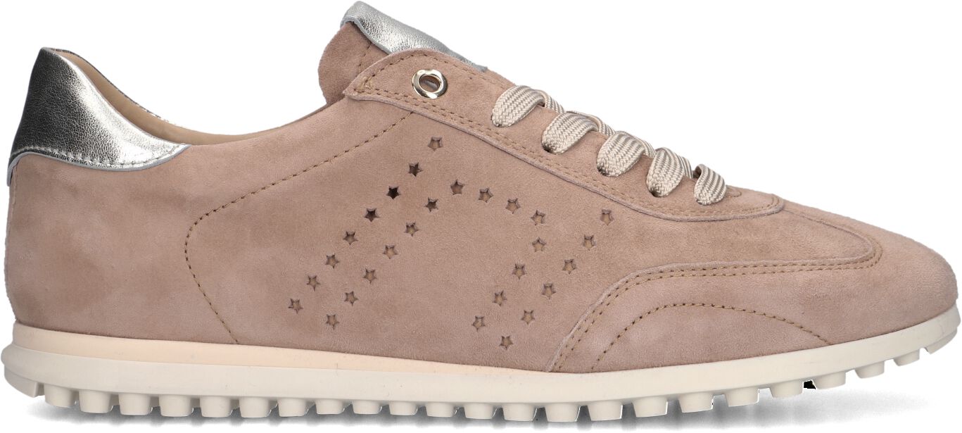 Stefano Lauran Lage Sneakers Dames Avril, Maat: 40, Materiaal: Suède, Kleur: Taupe afbeelding 1