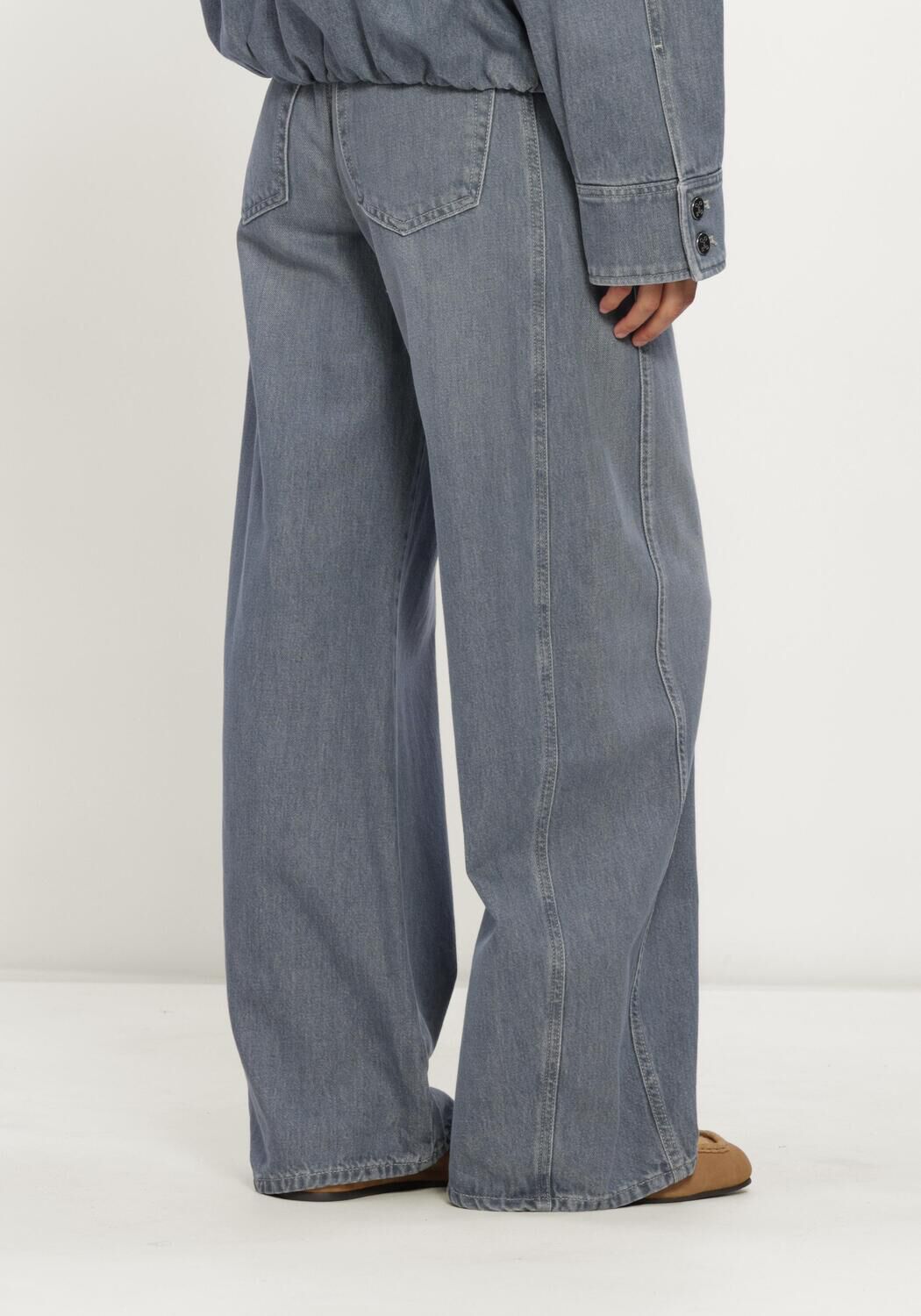 Lichtblauwe CLOSED Wide jeans TORI-X - large
