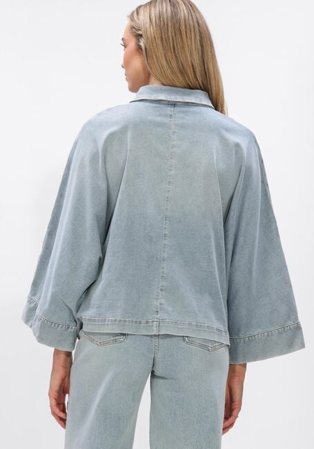 Lichtblauwe JANICE Blouses CARL - large