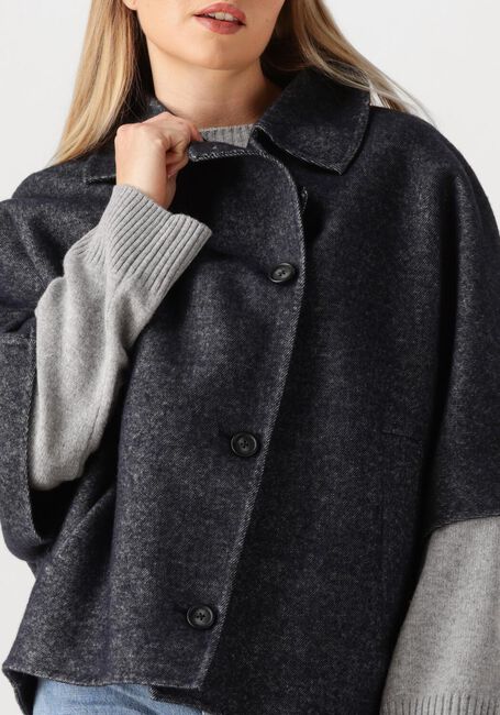 Antraciet STUDIO AR Jack AVY WOOL BLEND - large