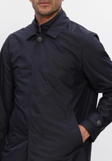 Donkerblauwe FAY Mantel FAY MORNING DB FRONT - large