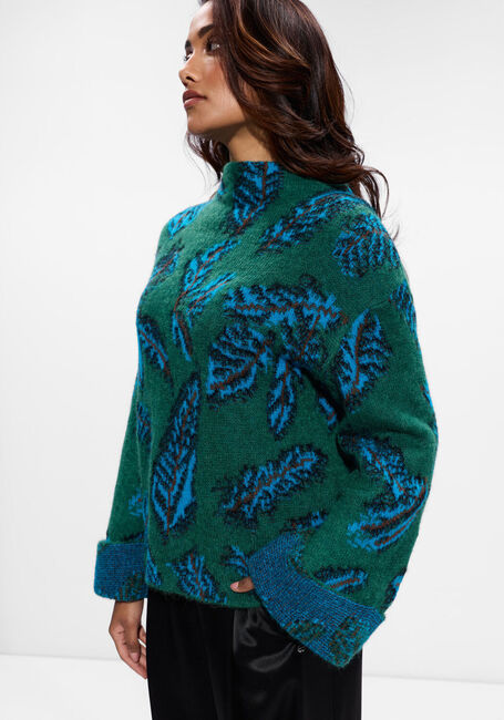 Groene MARC CAIN COLLECTION Trui ZC 41.43 M63 - large