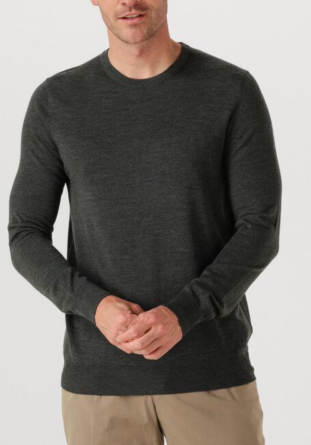 Groene STEFANO LAURAN Trui CREW - large