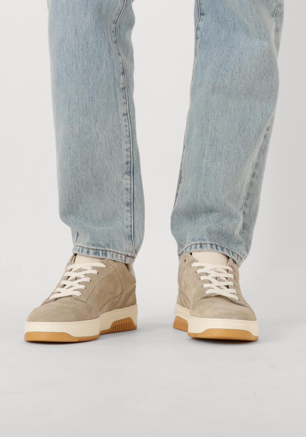 Beige NUBIKK Lage sneakers BASKET COURT MIELE - large