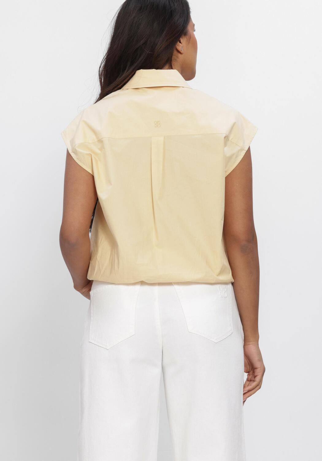 Gele DANTE6 Blouses ALCON SCARF DETAILED SHIRT - large