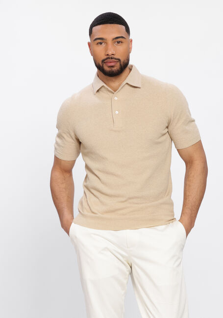 Beige GRAN SASSO Polo POLO S/SLV - large