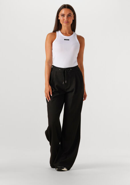 Zwarte HAUTE L'AMITI&Eacute; Joggingbroek MICHELLE TAILOR TIE TALL PANT - large
