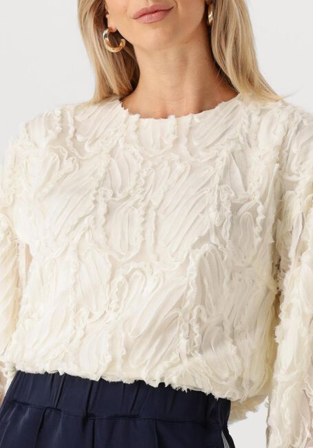 Creme CO'COUTURE Blouses SHANIA FLUFFY BLOUSE - large