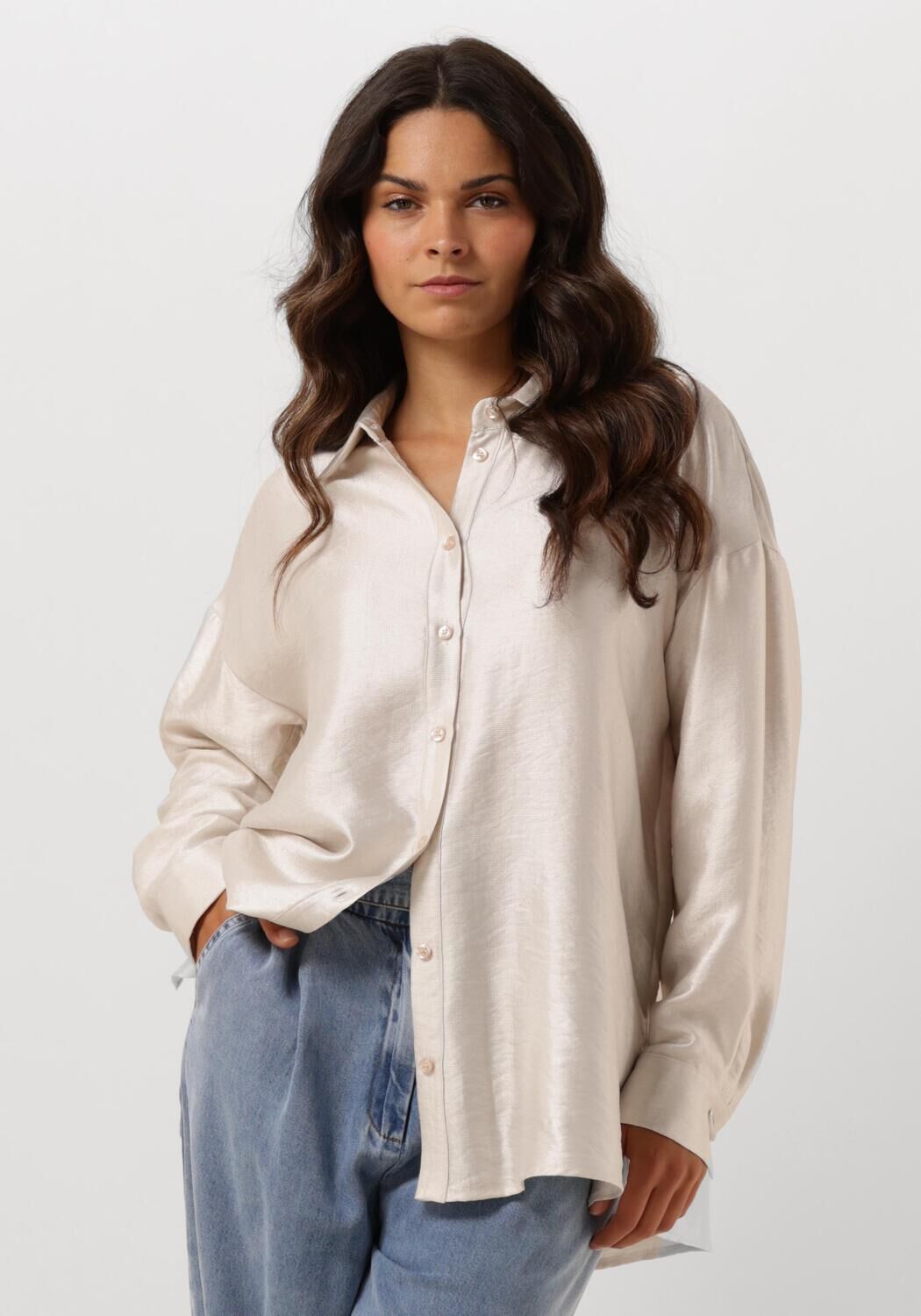 Access Blouse Dames D44-7017-710, Maat: 40, Kleur: Ecru