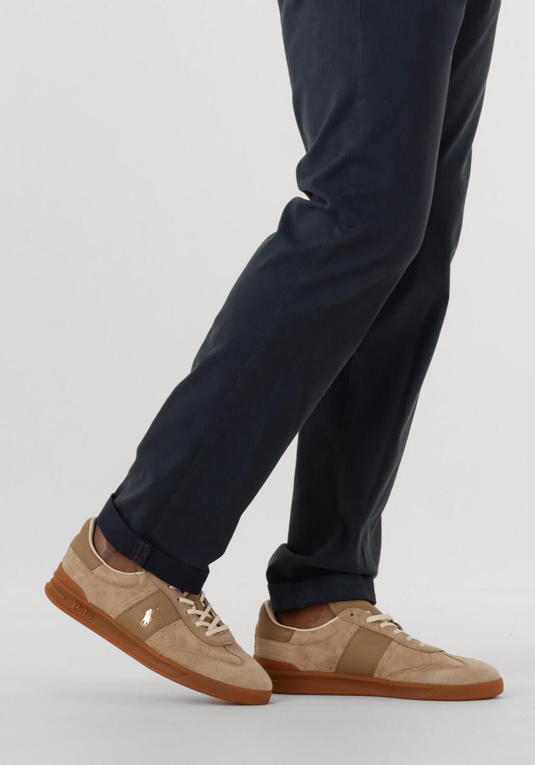 Beige POLO RALPH LAUREN Lage sneakers HERITAGE AREA - large