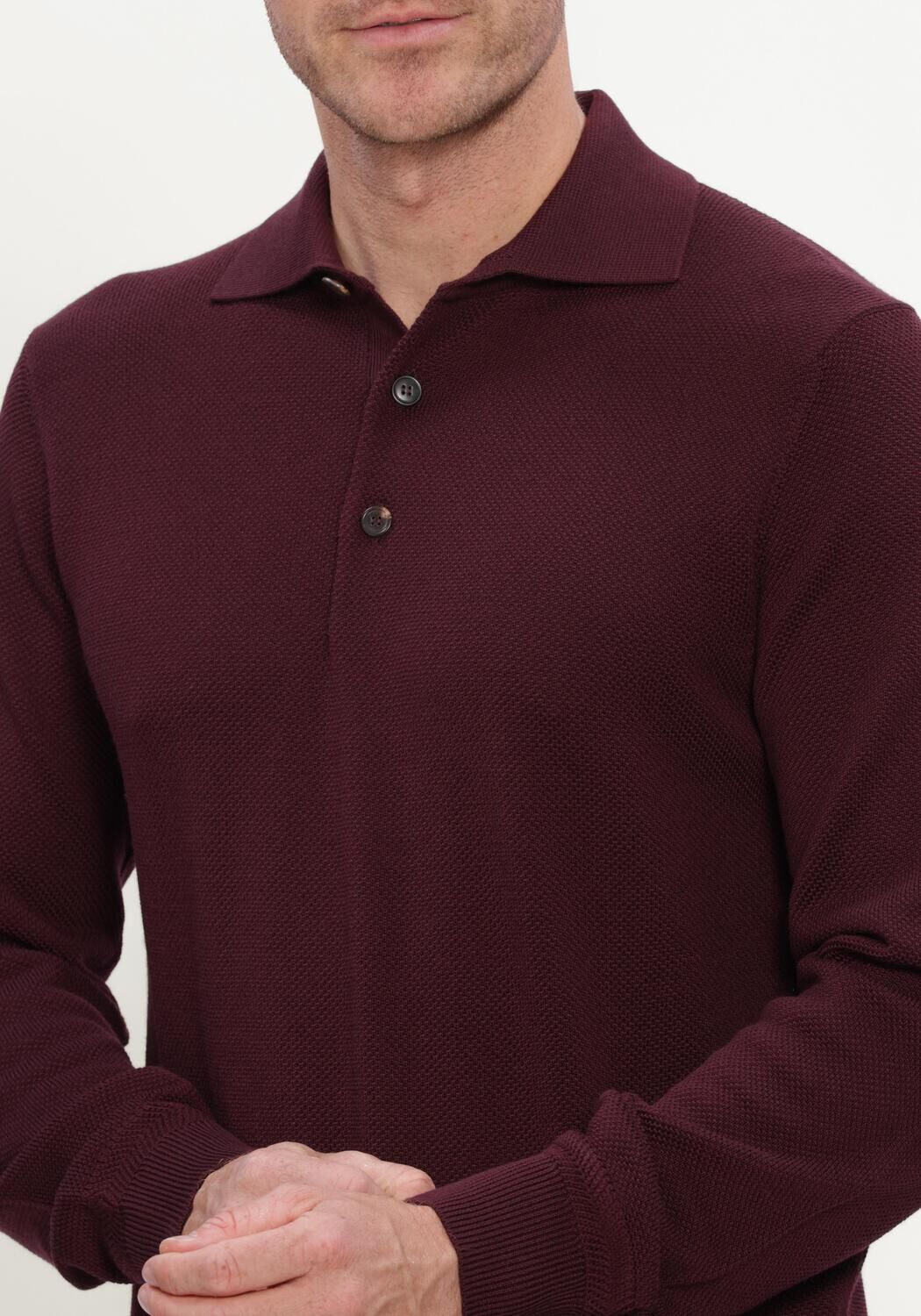 Bordeaux FILIPPO DE LAURENTIIS Polo POLO ML - large