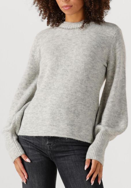 Lichtgrijze COPENHAGEN MUSE Trui CMIBRA-PULLOVER - large