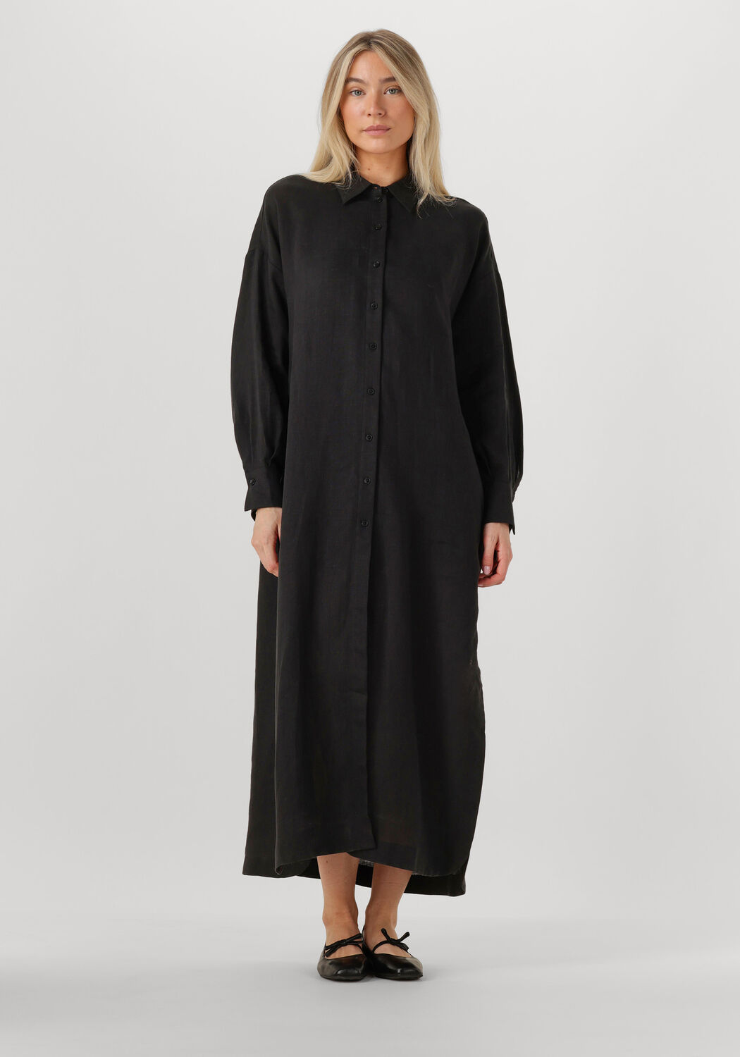 Drykorn Maxi Jurk Dames Dravena, Maat: S, Kleur: Zwart afbeelding 1