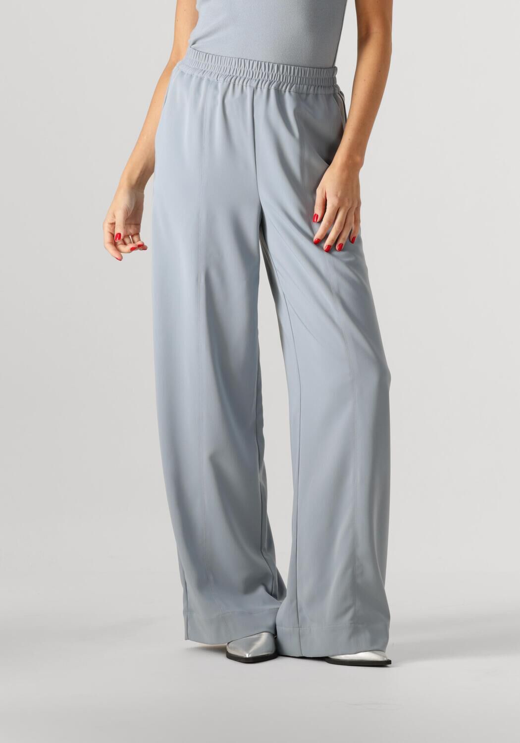 Gestuz Pantalon Dames Gzmareen Hw Pants, Maat: 36, Kleur: Grijs afbeelding 1