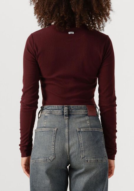 Bordeaux PENN & INK Top LONGSLEEVE W25F1720-A - large