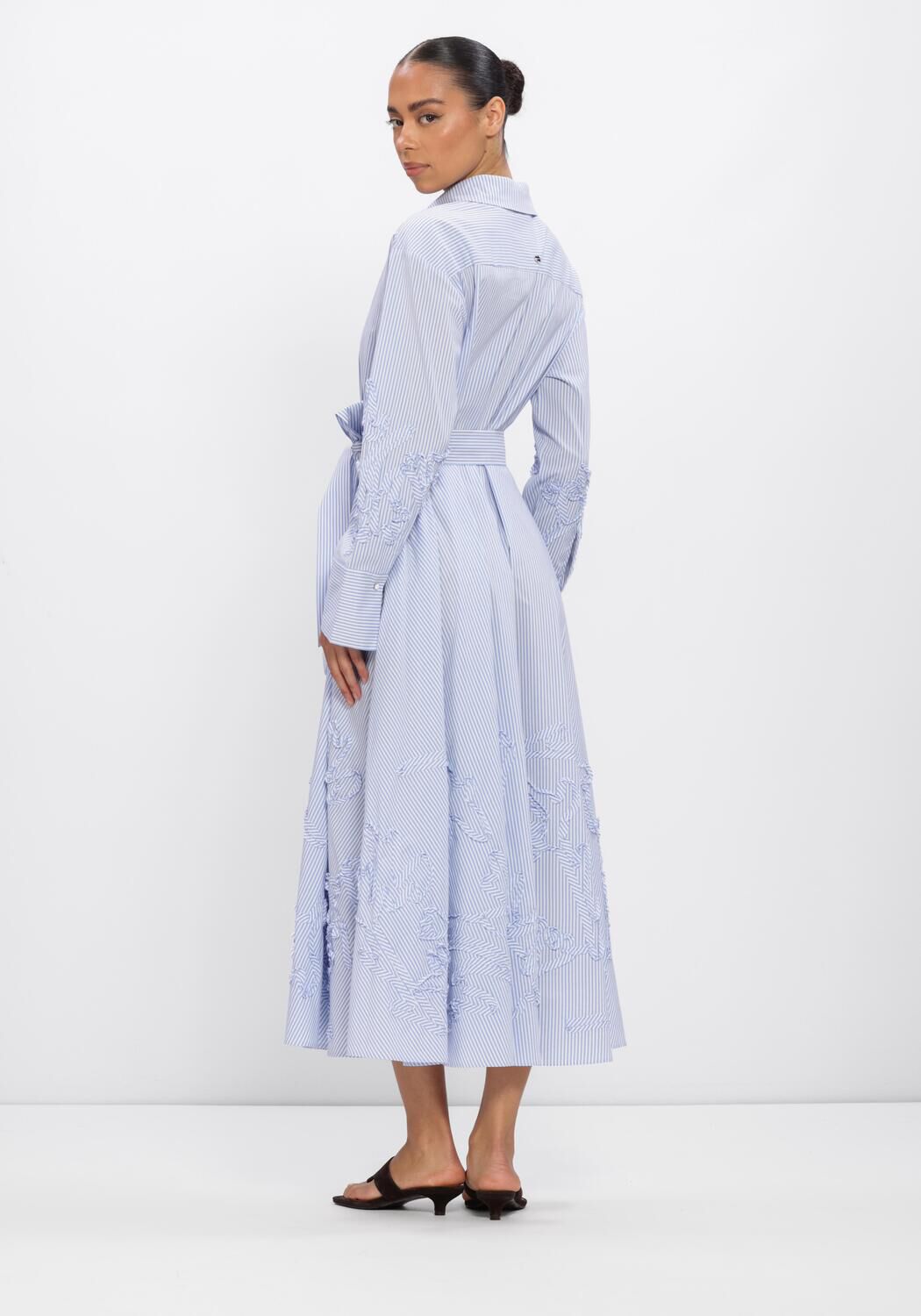 Blauwe MARC CAIN COLLECTION Jurken AC 21.31 W59 - large