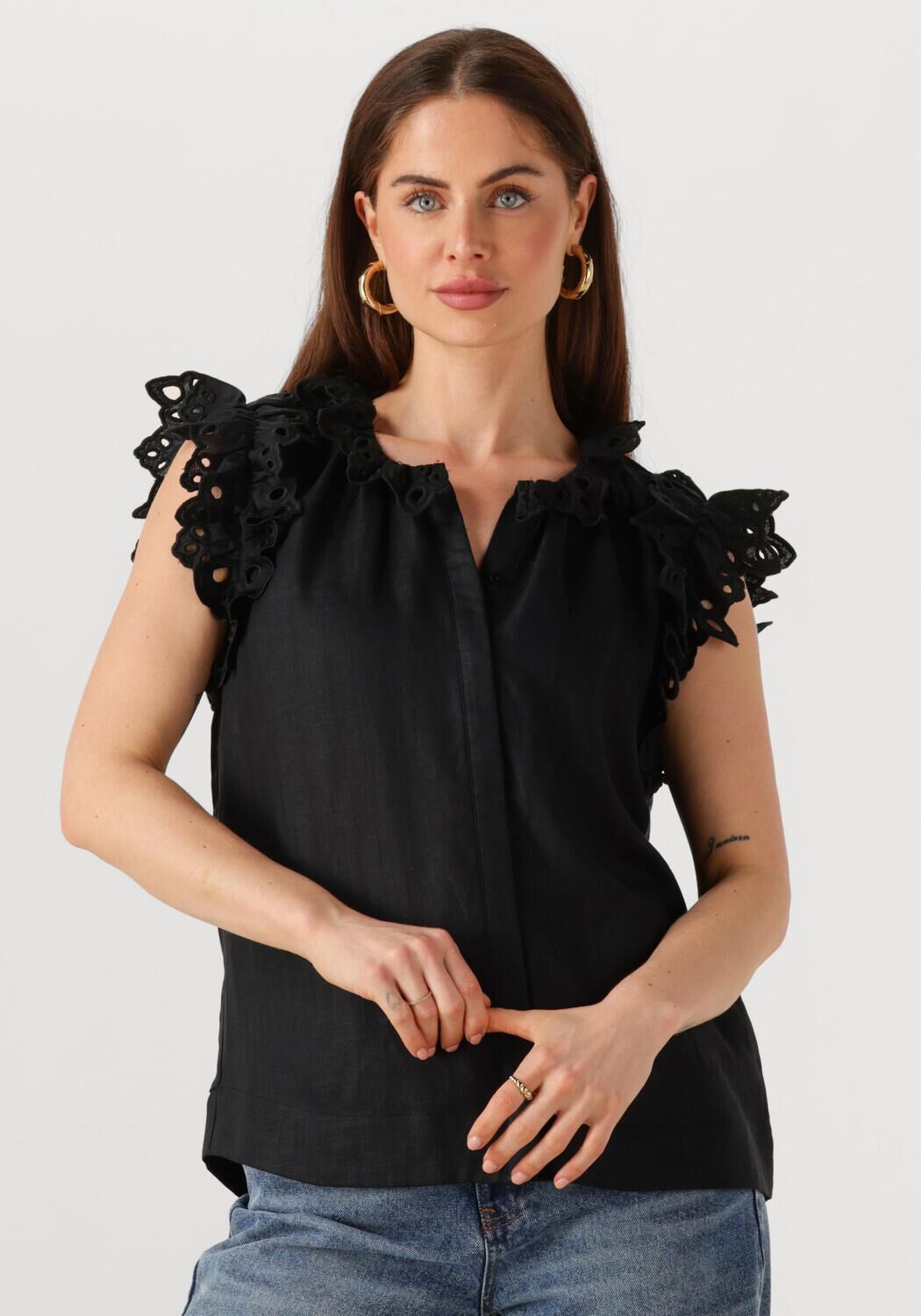 Copenhagen Muse Blouse
Dames Natuli Shirt, Maat: S, Kleur: Zwart afbeelding 1