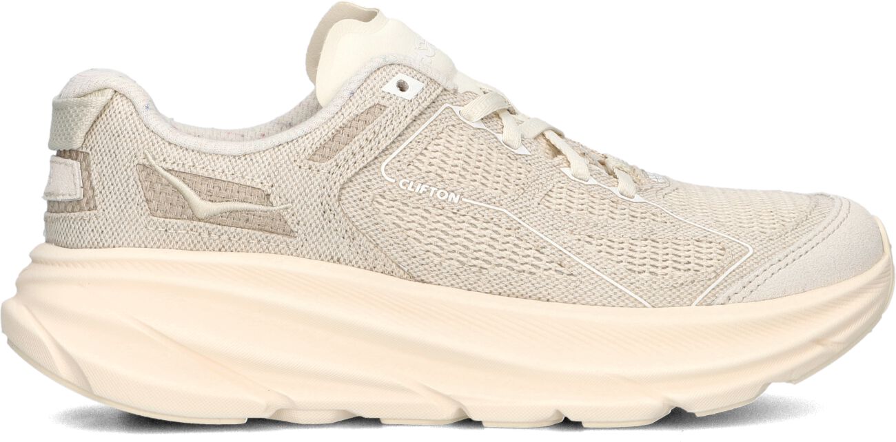 Hoka Lage Sneakers Dames Clifton One9 D, Maat: 39 1/3, Materiaal: Textiel, Kleur: Beige afbeelding 1