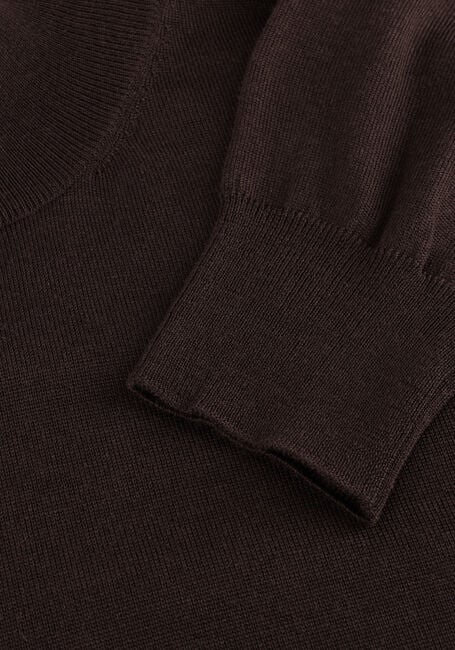 Bruine FILIPPO DE LAURENTIIS Trui LUPETTO ML R.MERINO - large