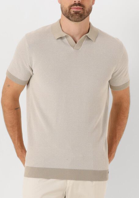 Zand GENTILUOMO Polo POLO NO BUTTON SS K2022-280 - large