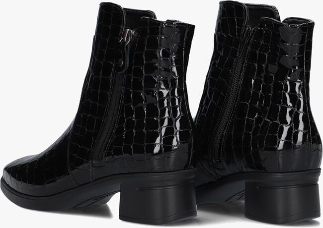 Zwarte HARTJES Enkellaarsjes 172.1902 BLUES Zwarte HARTJES Enkellaarsjes 172.1902 BLUES - large