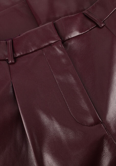 Bordeaux DANTE6 Wijde broek JULES FAUX LEATHER PANTS - large