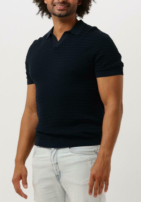 Donkerblauwe DRYKORN Polo BRAIAN - large