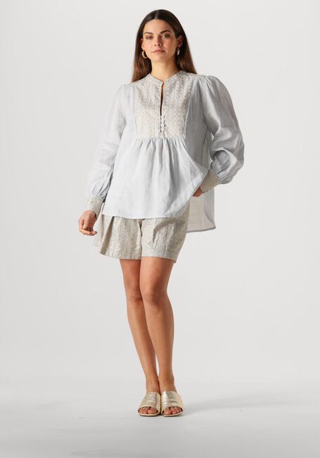 Lichtblauwe GREEK ARCHAIC KORI Blouses 440645 - large