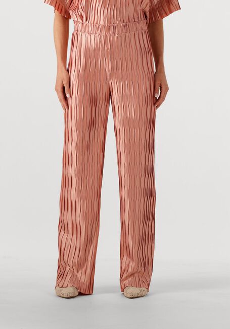 Lichtroze DANTE6 Wijde broek LILIUM PLISSE PANTS - large